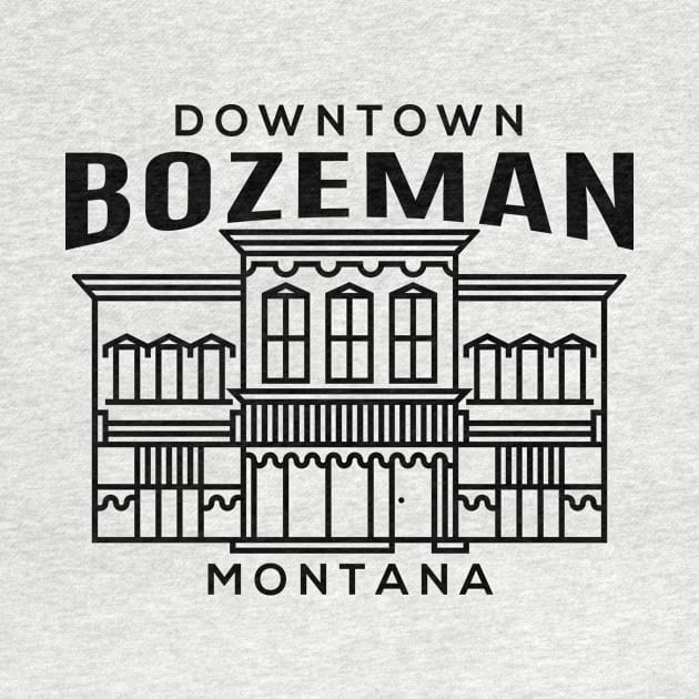 Downtown Bozeman MT by HalpinDesign